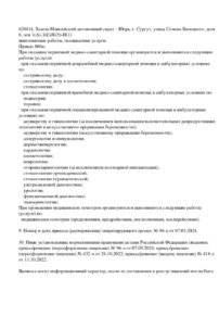 Фото лицензии клиники "Медицинский центр Наири Мед" - 2